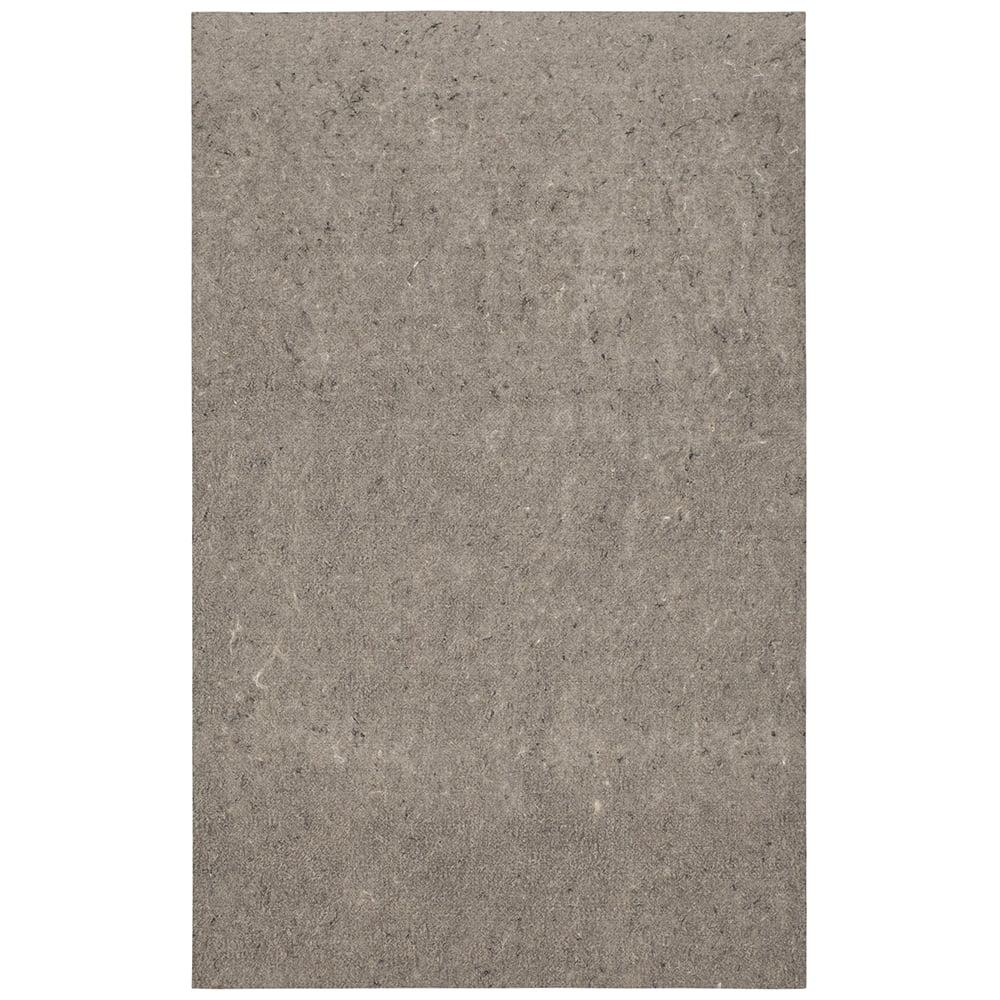 Eco-Friendly Gray 3'x5' Pet and Spill Proof Rug Pad