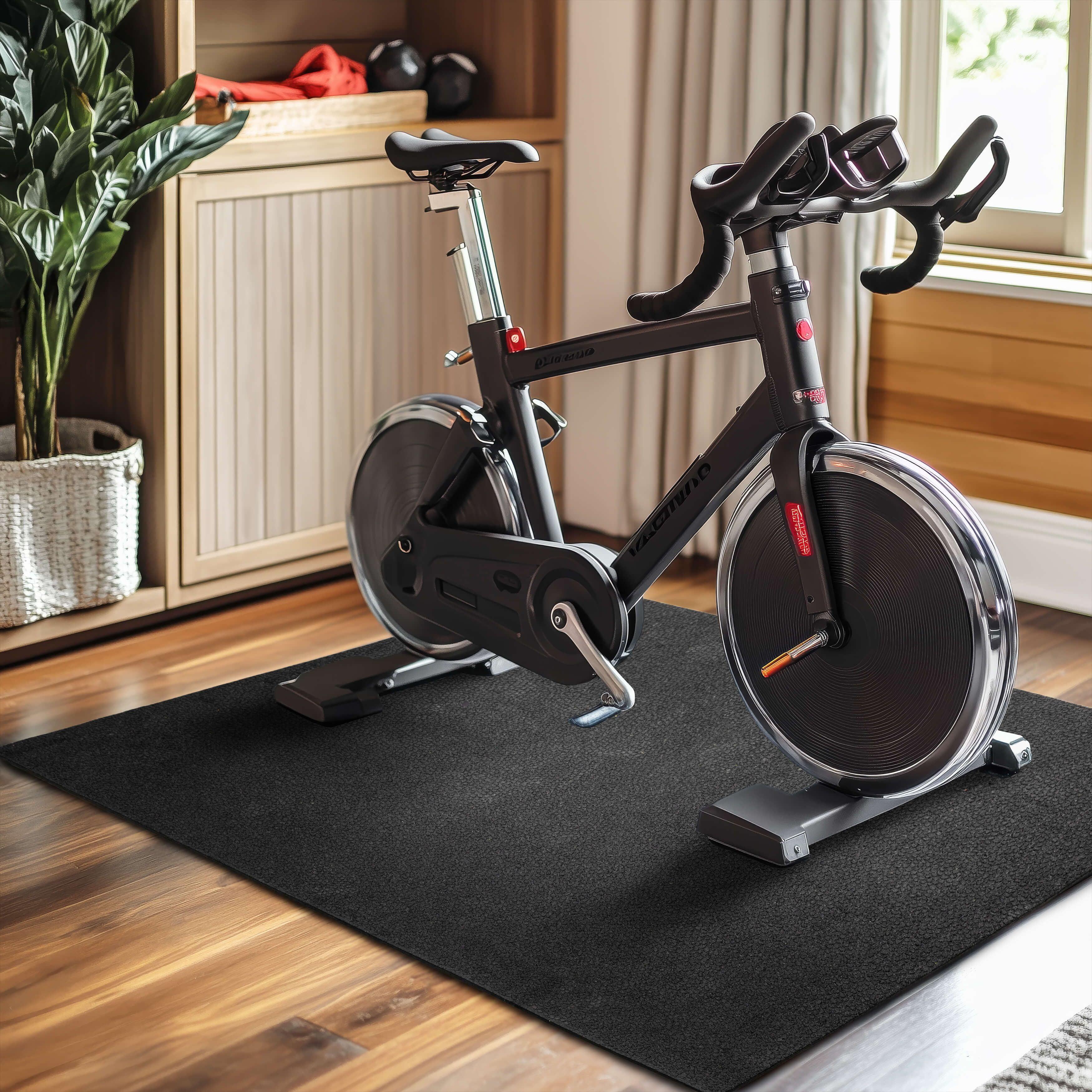 Mohawk Home Solid Multi Purpose 1/2" Non Skid Heavy Duty Rubber Gym Mat