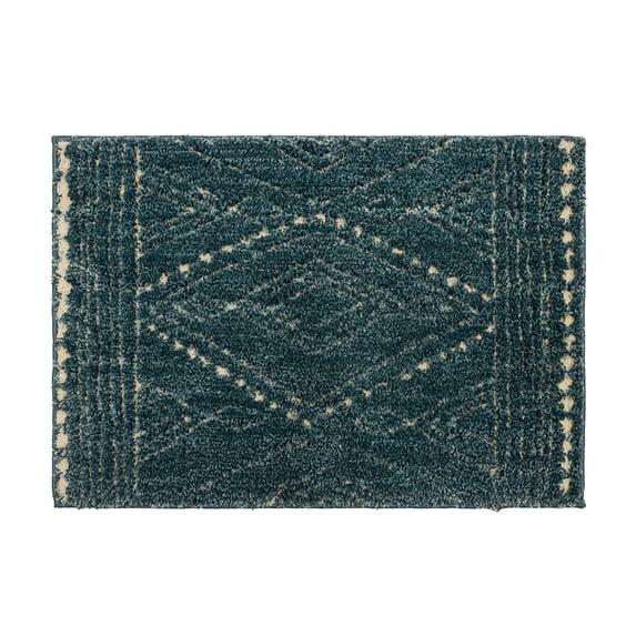 Mohawk Home Vado Geometric Woven Indoor Area Rug, Blue, 2' x 3'