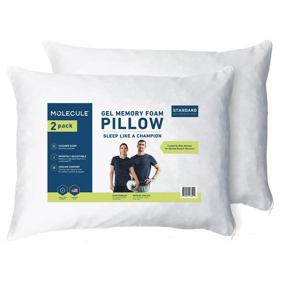MOLECULE Memory Foam Medium Cooling Pillow
