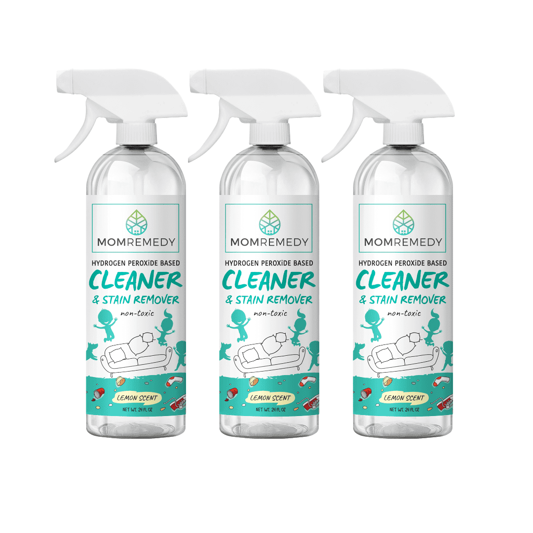 MomRemedy Hydrogen Peroxide Based Household Cleaner & Stain Remover - 24oz each/3-pack