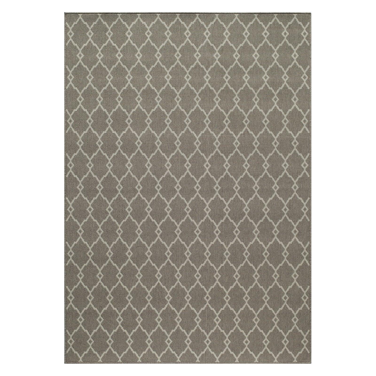 Momeni 26727 Baja Egyptian Machine Made Rug- Taupe - 2 ft. 3 in. x 4 ft. 6 in.