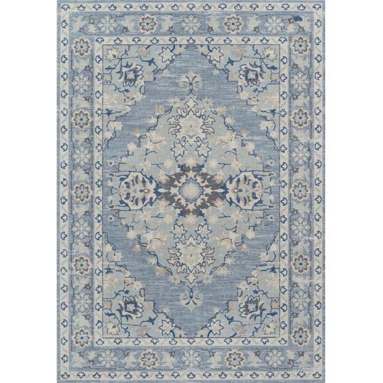 Anatolia Marquis Area Rug Blue - Momeni