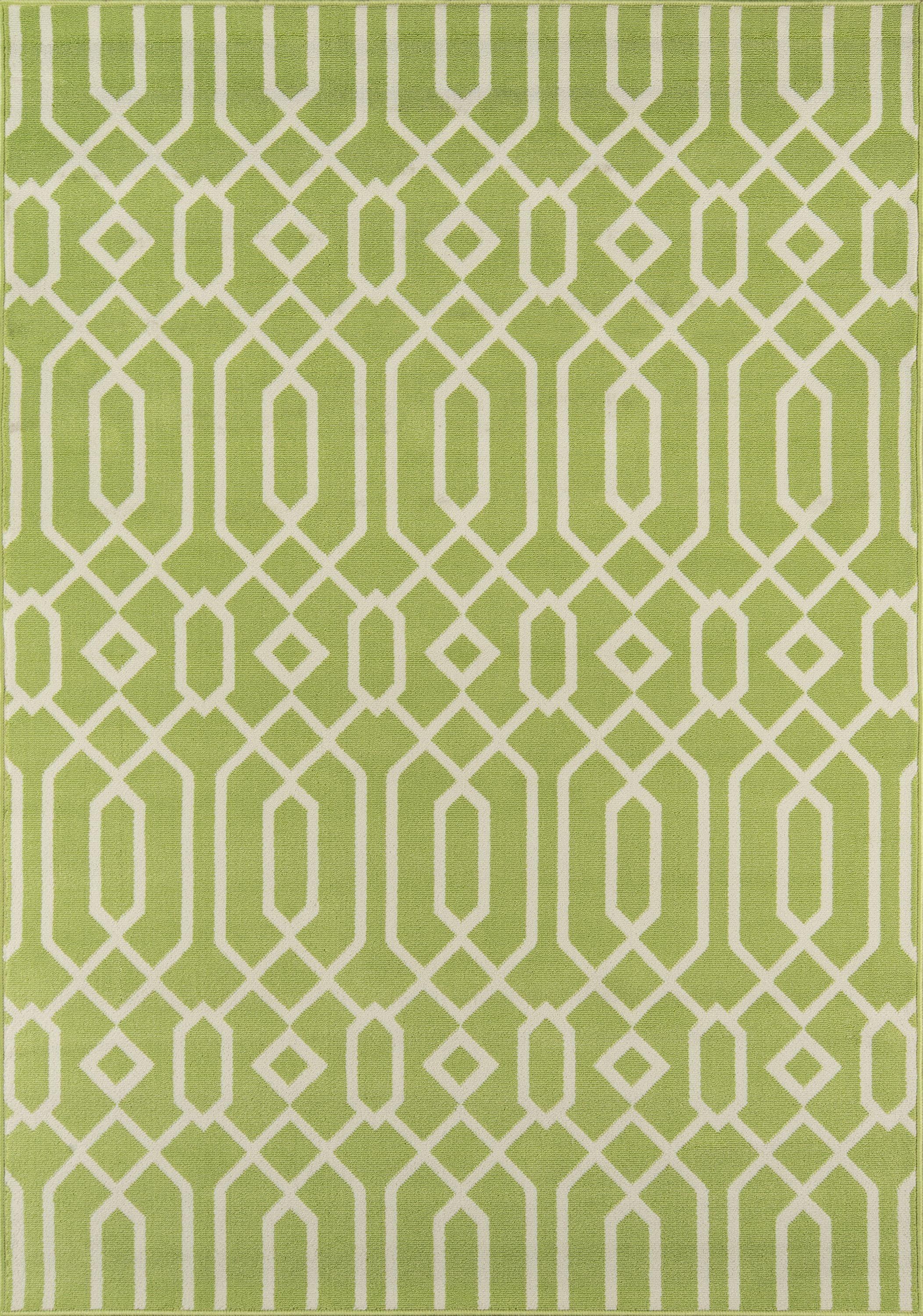 Momeni Baja 3'11" X 5'7" Transitional Rug in Green