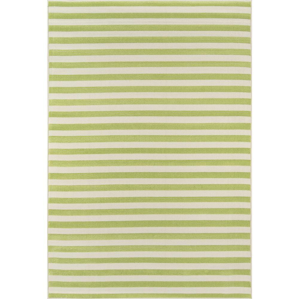 Momeni Baja 6'7" X 9'6" Transitional Rug in Green