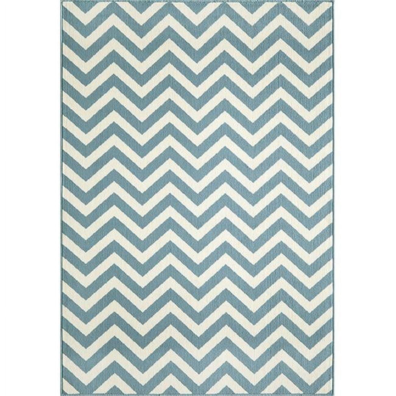 Momeni BAJA0BAJ-9BLU860D Baja 8.5 ft. x 13 ft. Rug - Blue