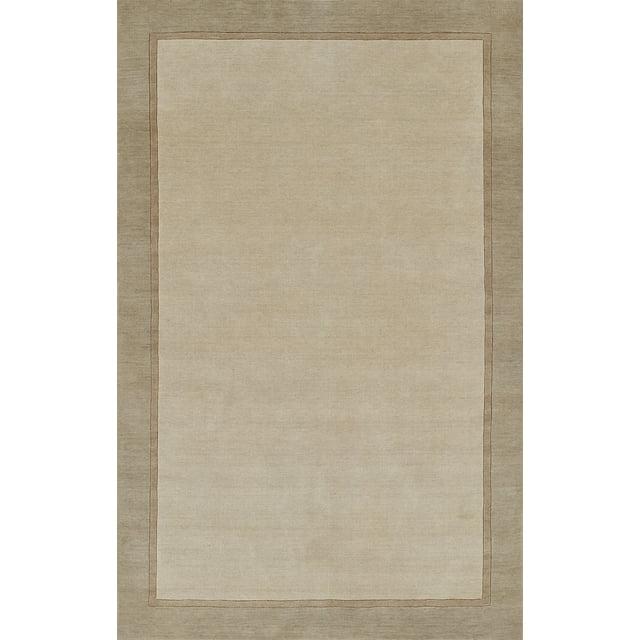 Momeni Beckton Hand Loomed Wool Taupe Area Rug 9' X 12'