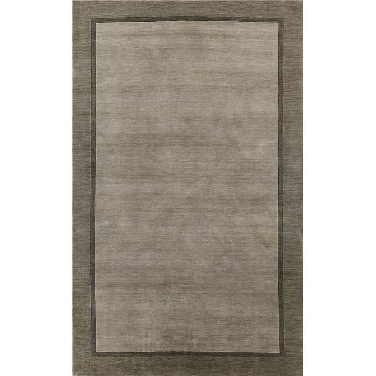 Momeni  Beckton  Hand Made Wool Blue Area Rug Grey 8' X 10' 8' x 10' Grey