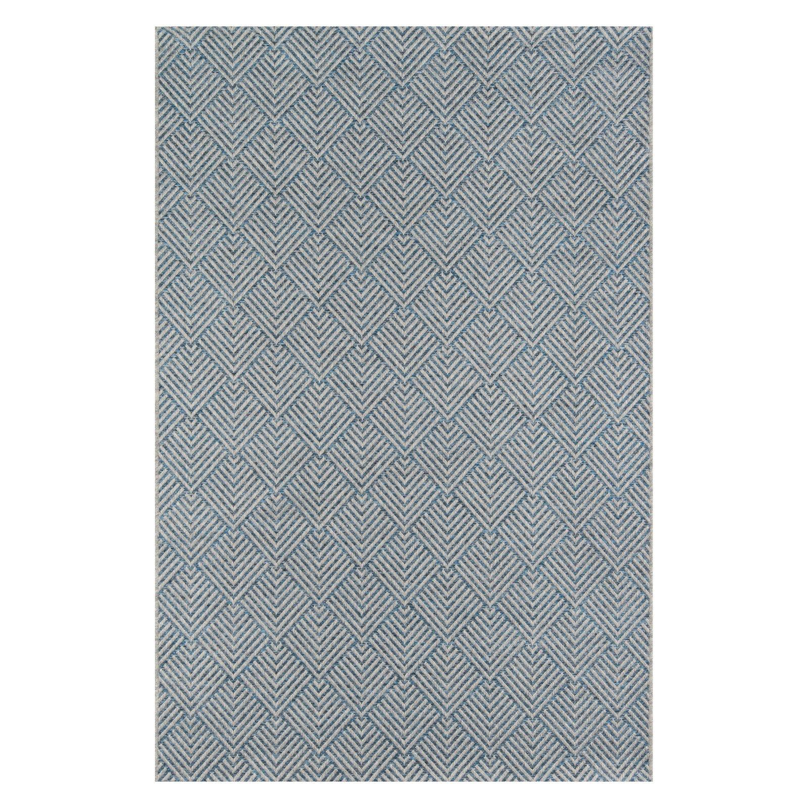 Momeni  Beige Como Rugs in Rectangle Shape - Big Blue 9'10" x 13'2" 10' x 14' Outdoor, Indoor Beige Rectangle