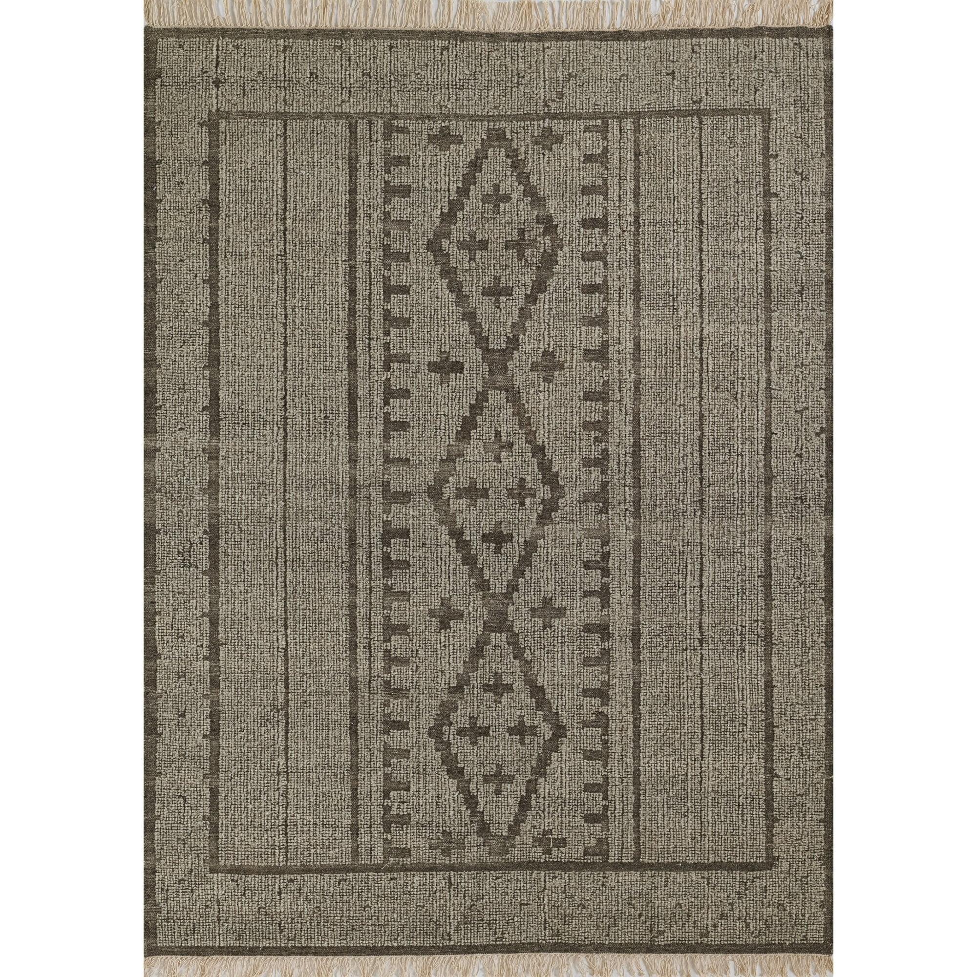 Journee Handwoven Wool Rug - 2' x 3'