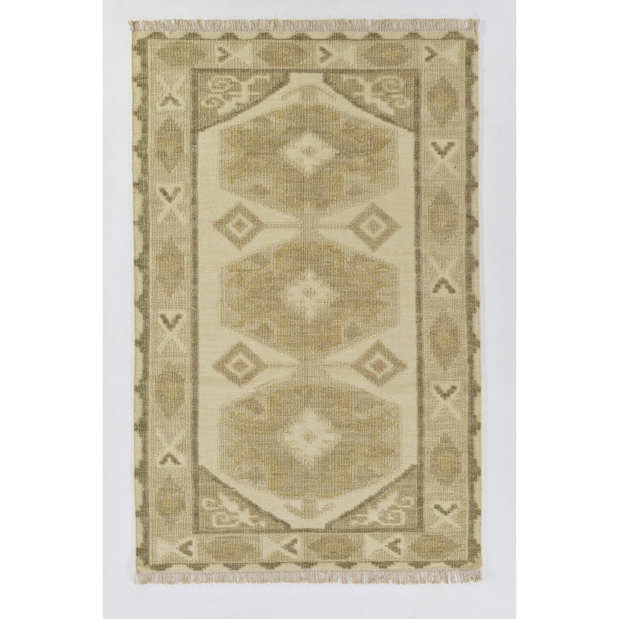 Minerva Handwoven Wool Rug - 3'6" x 5'6"
