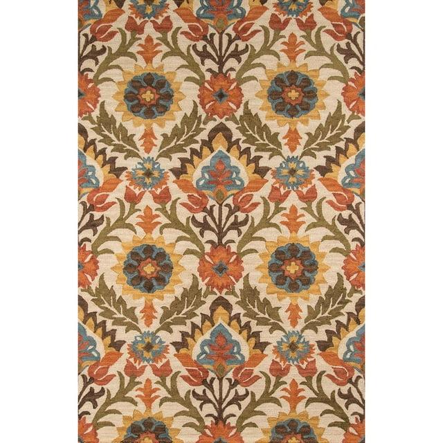 Momeni Casual Rectangle Area Rug, Gold, 7'6" X 9'6"