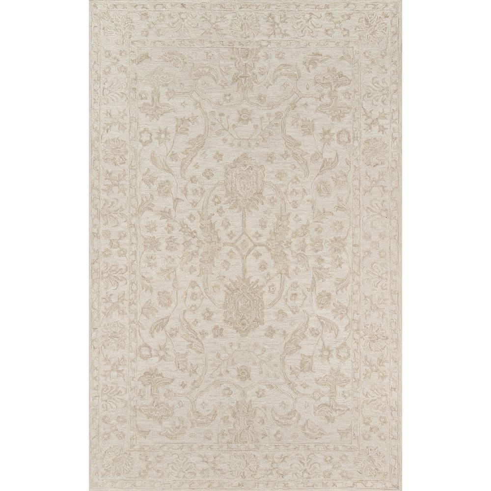 Momeni Traditional Rectangle Area Rug, Beige, 8' X 11'