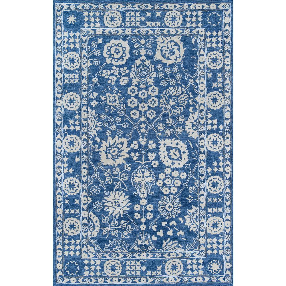 Momeni Traditional Rectangle Area Rug, Blue, 9'6" X 13'6"