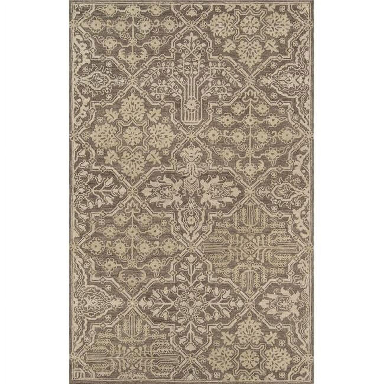 Momeni Cosette Wool Hand Tufted Brown Area Rug 3'6" X 5'6"