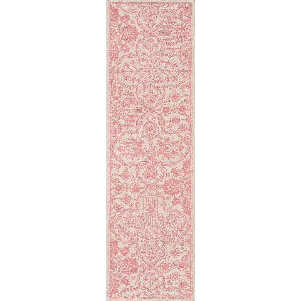 Momeni Cosette Wool Hand Tufted Pink Runner 2'3" X 8'