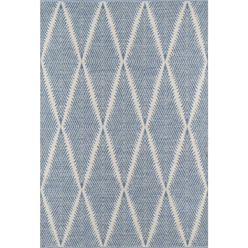 River Geometric Handmade Flatweave Area Rug