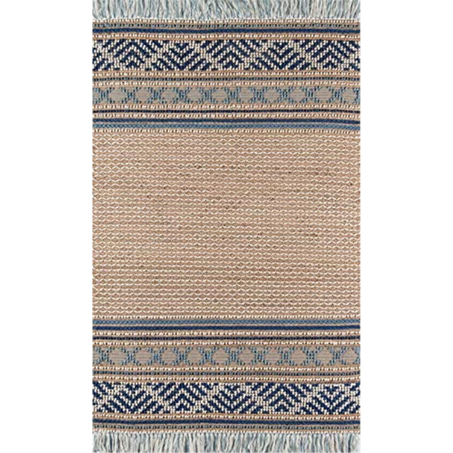 Momeni  Esme Handmade Wool and Cotton Tribal Tapestry Area Rug 6' x 9' 6' x 9' Indoor,Accent