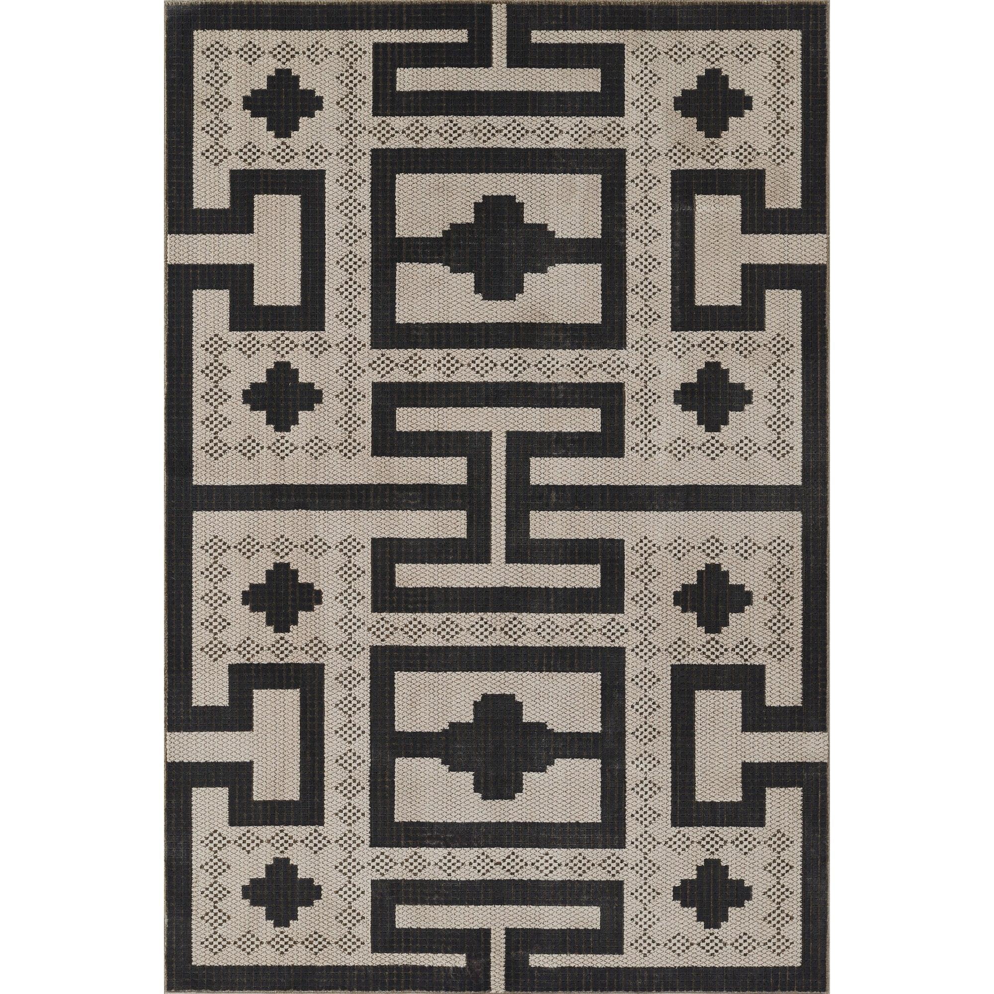 Momeni Noho Oliver Machine Loomed Rug Ivory