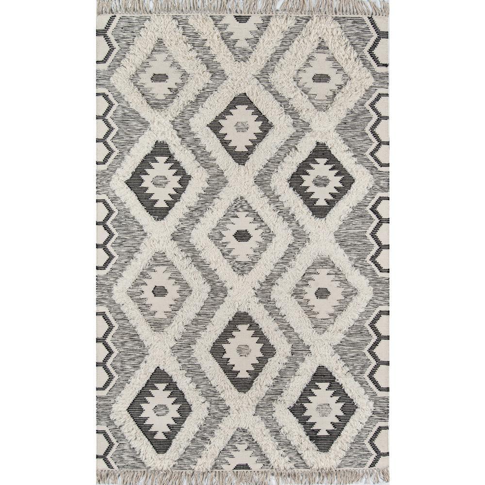 Momeni Geometric Contemporary Area Rugs, Gray