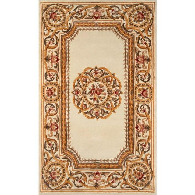 Momeni Transitional Rectangle Area Rug, Ivory, 8' X 11'