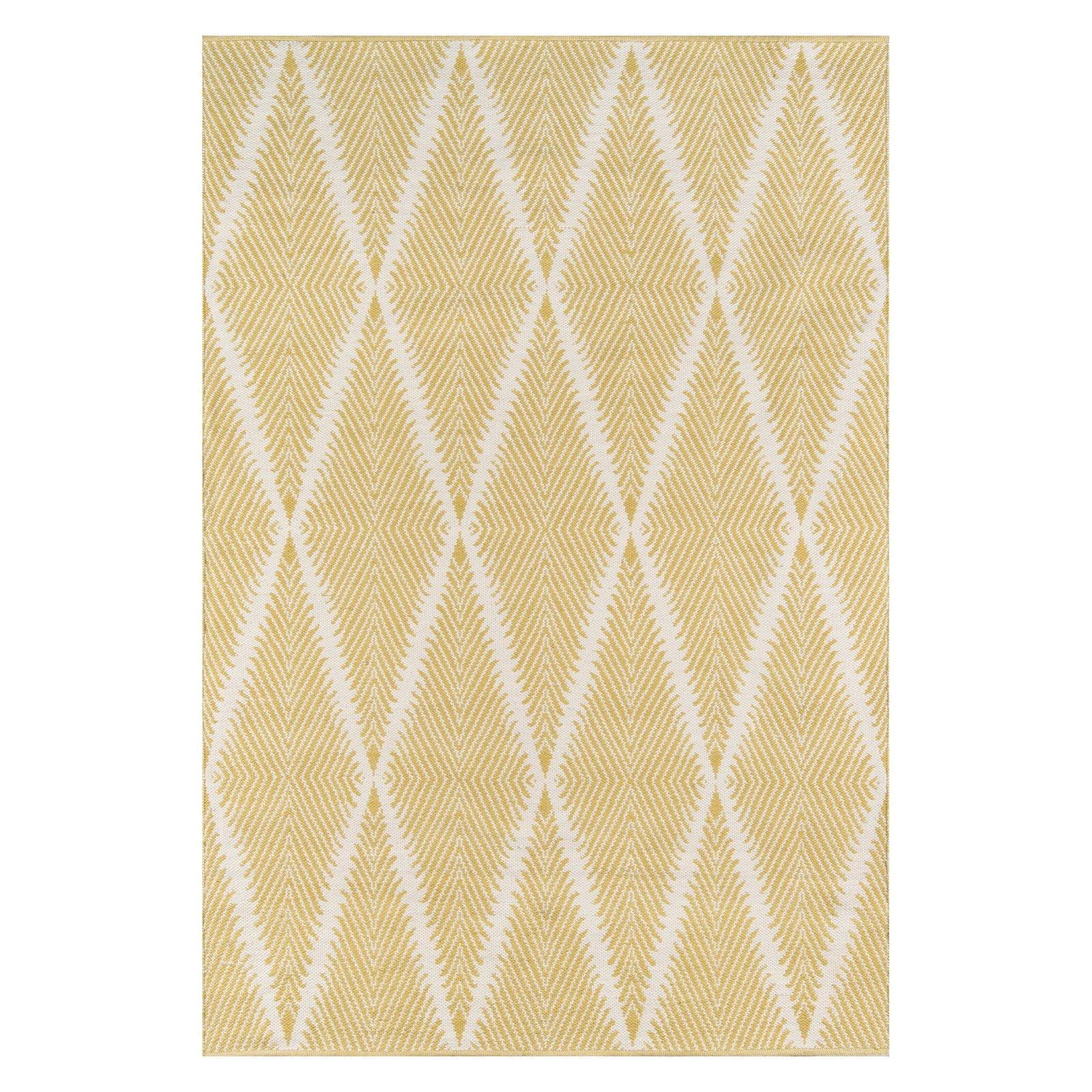 River Geometric Rug