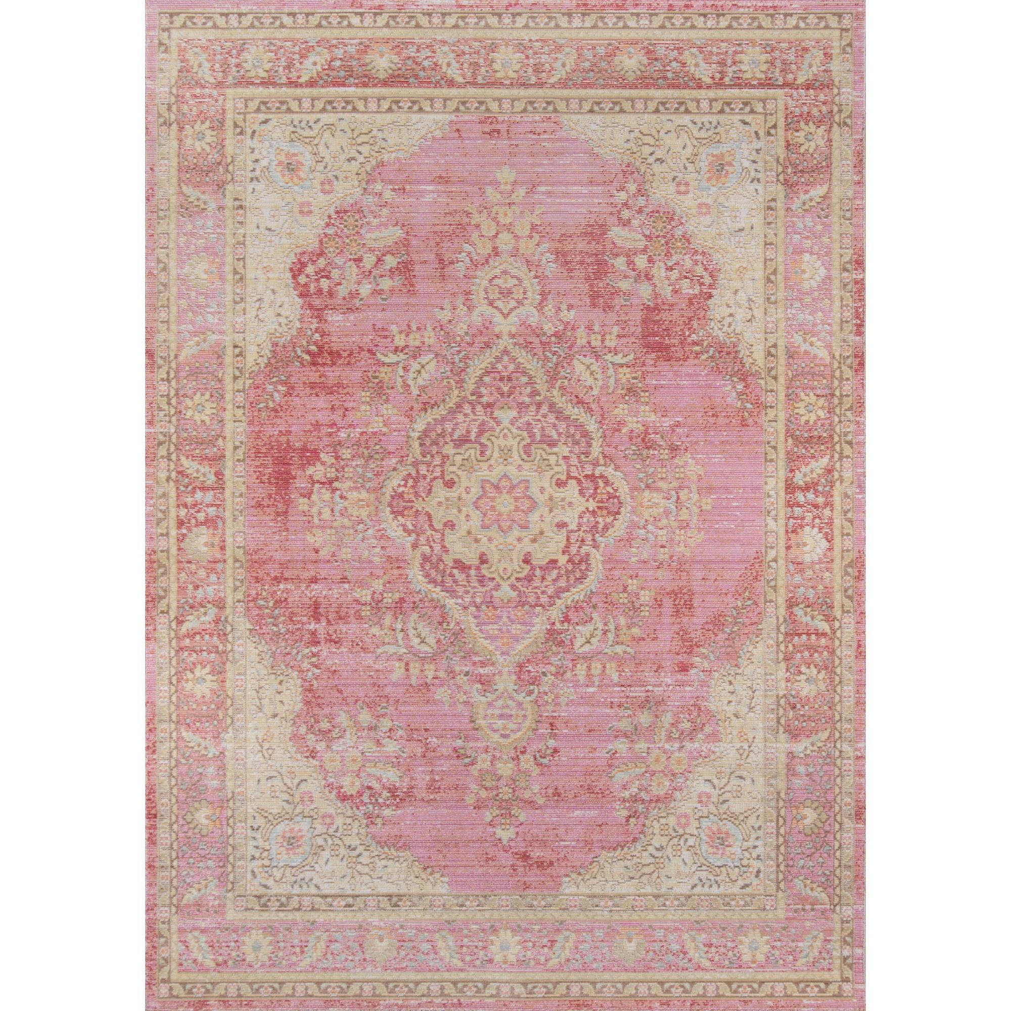 Isabella Charli Medallion Loomed Accent Rug - Momeni