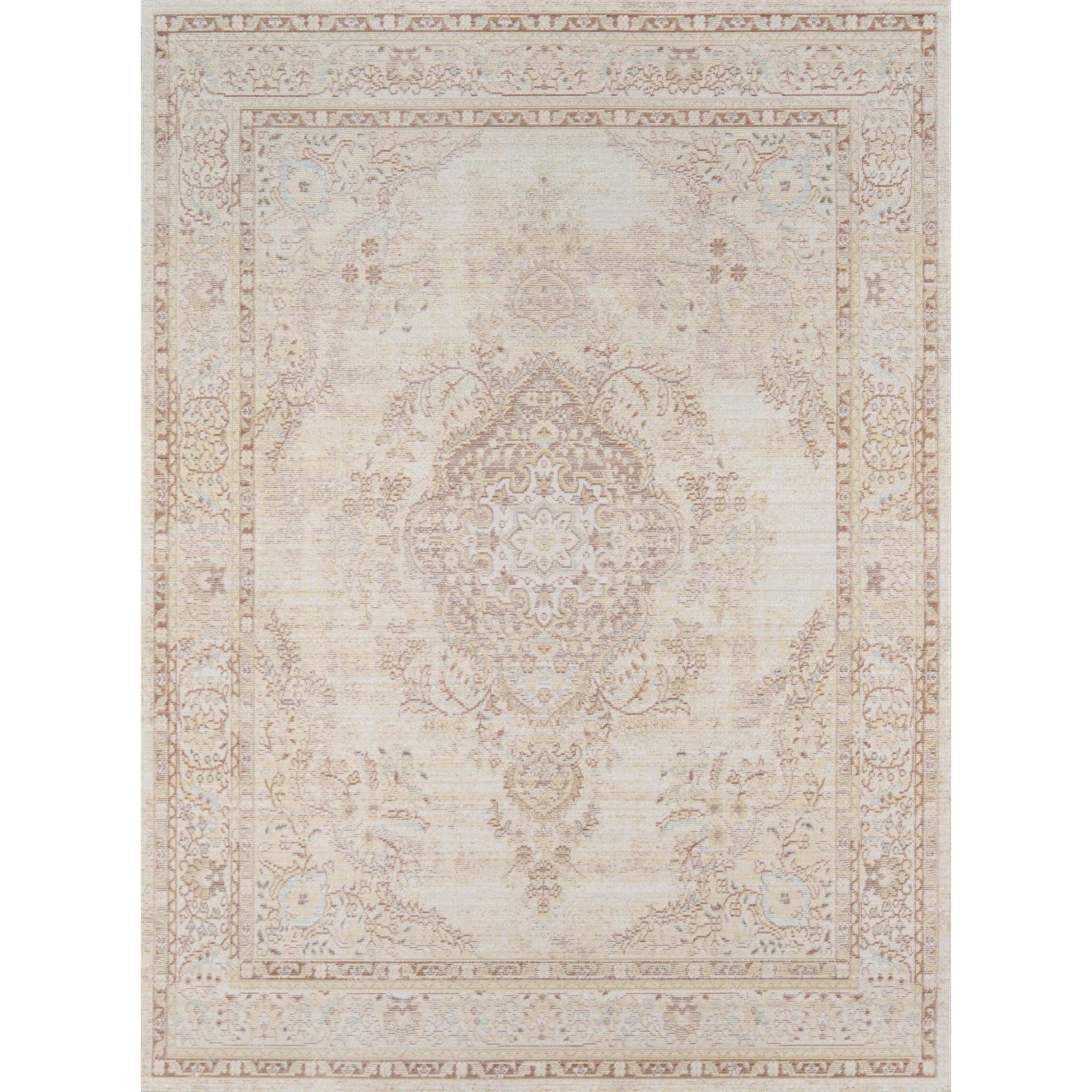 Momeni Traditional Rectangle Area Rug, Ivory, 2' X 3'