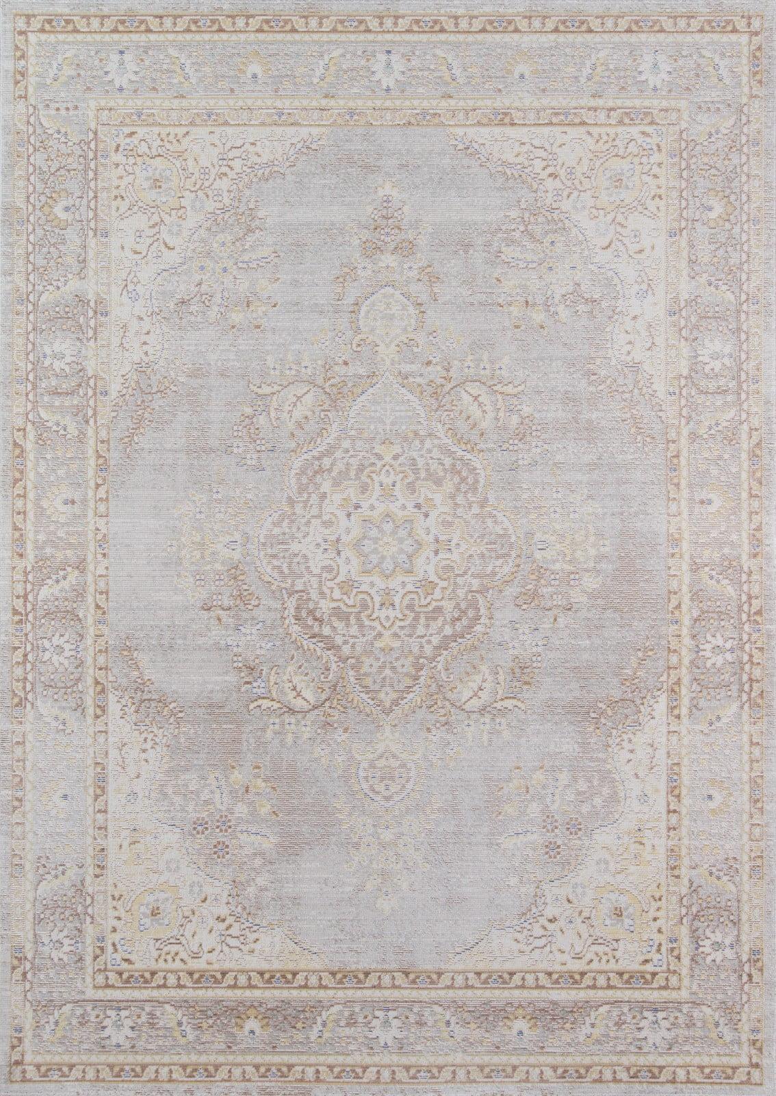 Isabella Charli Medallion Loomed Accent Rug - Momeni