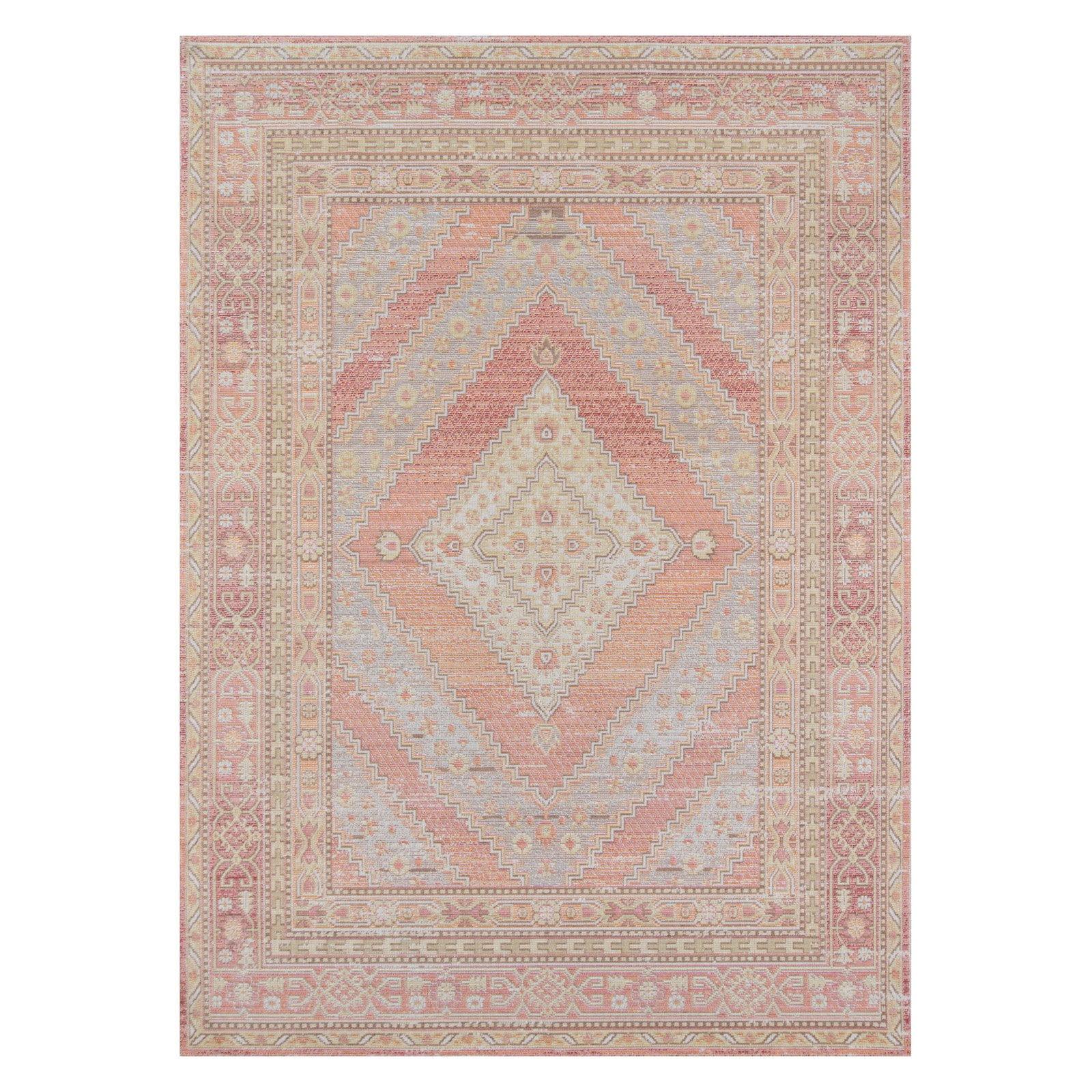 Isabella Seren Shapes Geometric Loomed Accent Rug - Momeni