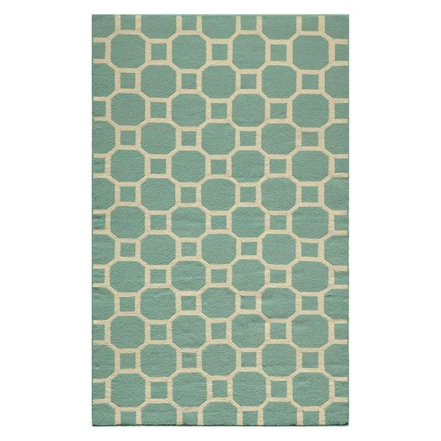 Momeni Laguna Wool Hand Woven Navy Area Rug 8' X 10'