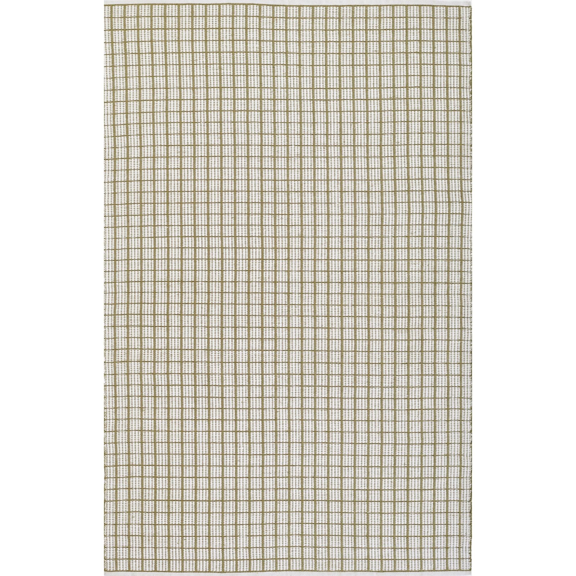 Momeni Malmo Grid 9' x 12' Green Geometric Outdoor Rug