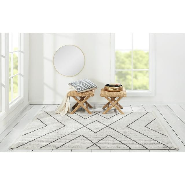 Lindy Charcoal/Ivory Rug
