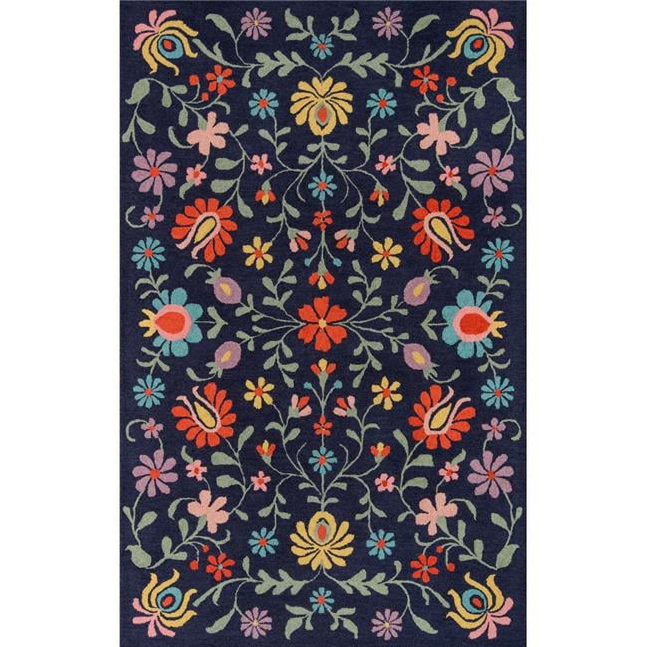 Momeni Newport Floral Farmhouse Area Rugs, Beige