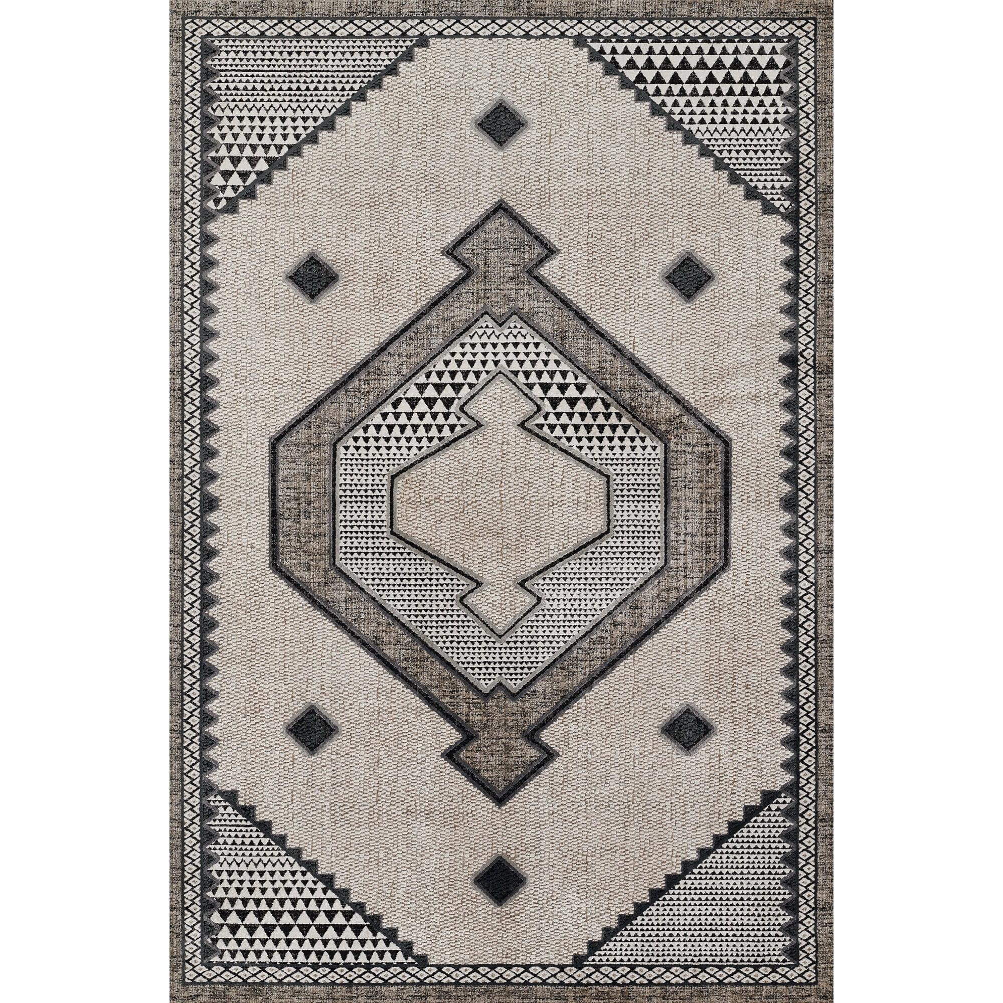 Momeni Noho Cooper Machine Loomed Rug Ivory