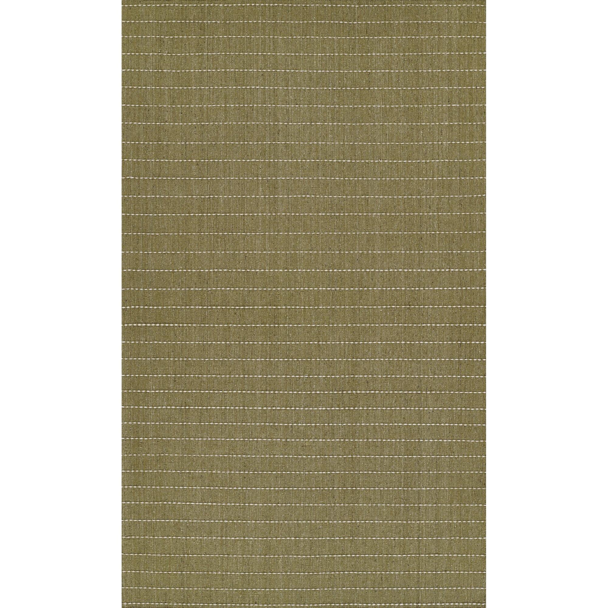 Kofi Wool Rug - Green / 3'6" x 5'6"