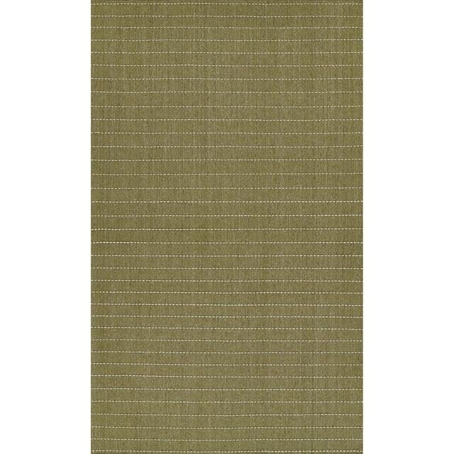Kofi Wool Rug - Green / 3'6" x 5'6"
