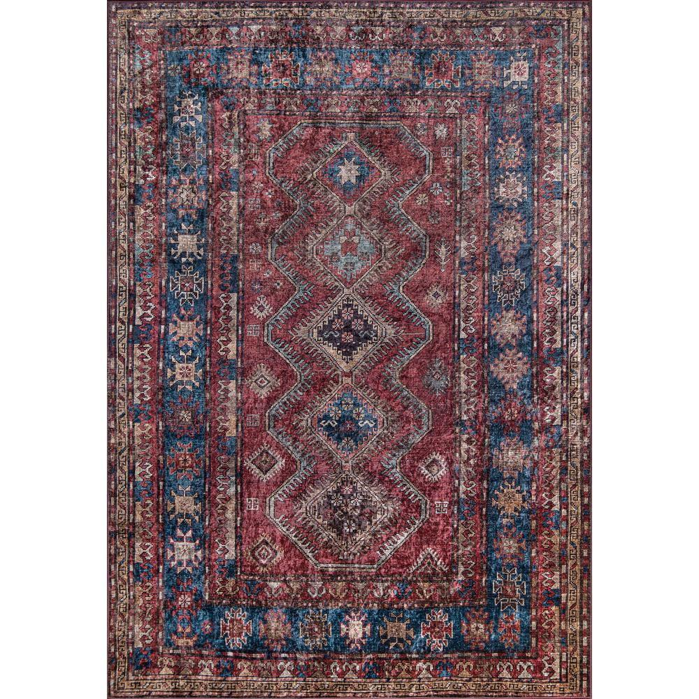 Karachi Rezi Rug Burgundy - Momeni