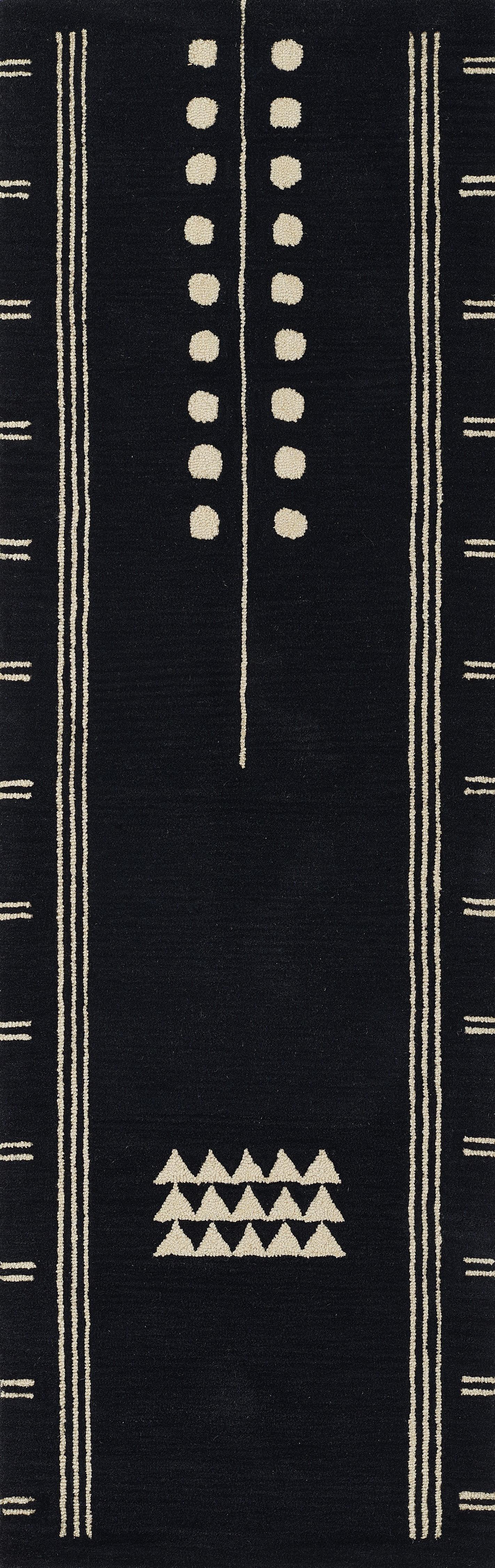 Florian Hand-Tufted Wool Rug - 2'6" x 8'