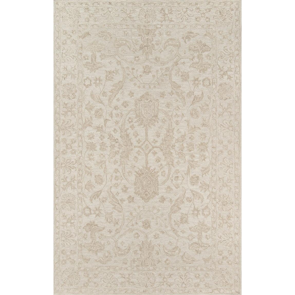 Momeni Traditional Rectangle Area Rug, Beige, 2' X 3'
