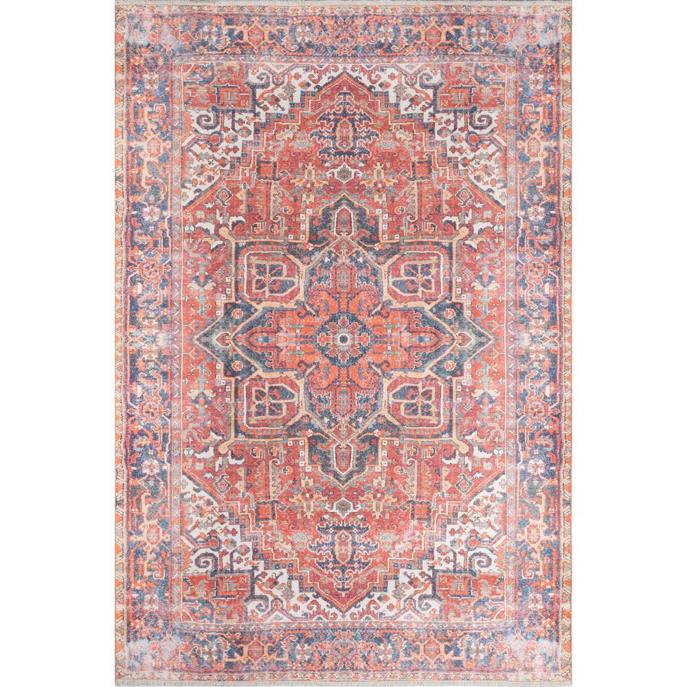 Momeni Chandler Medallion Red Area Rug 9'6" X 12'6" (CHN-1)