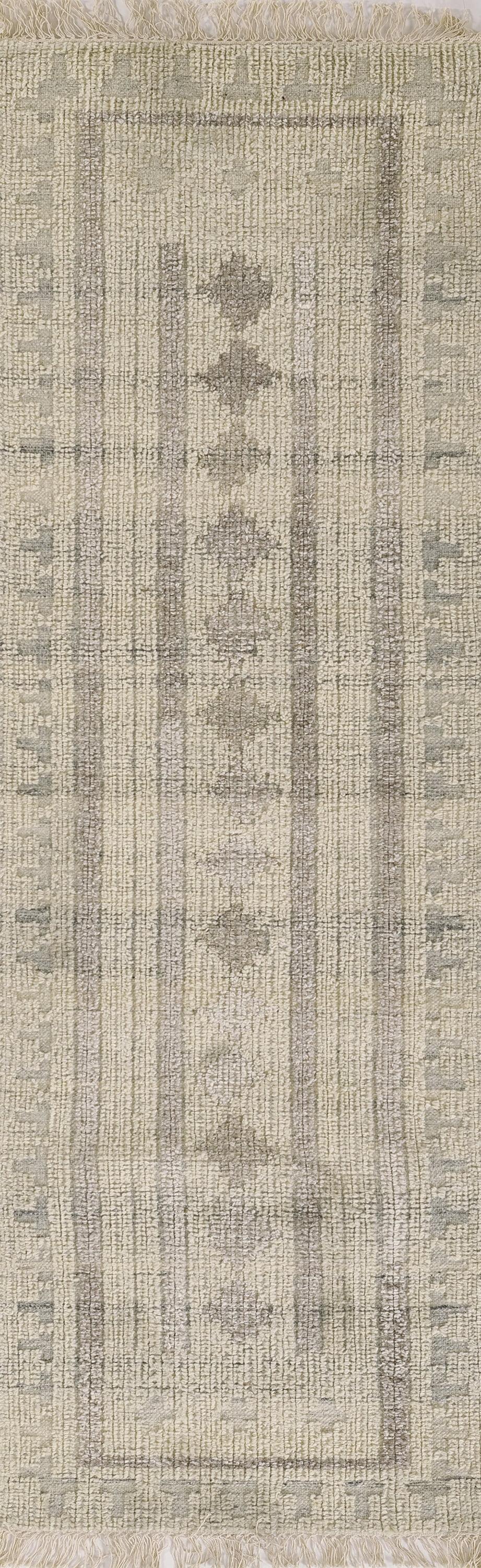 Baya Handwoven Wool Rug - 2'3" x 8'