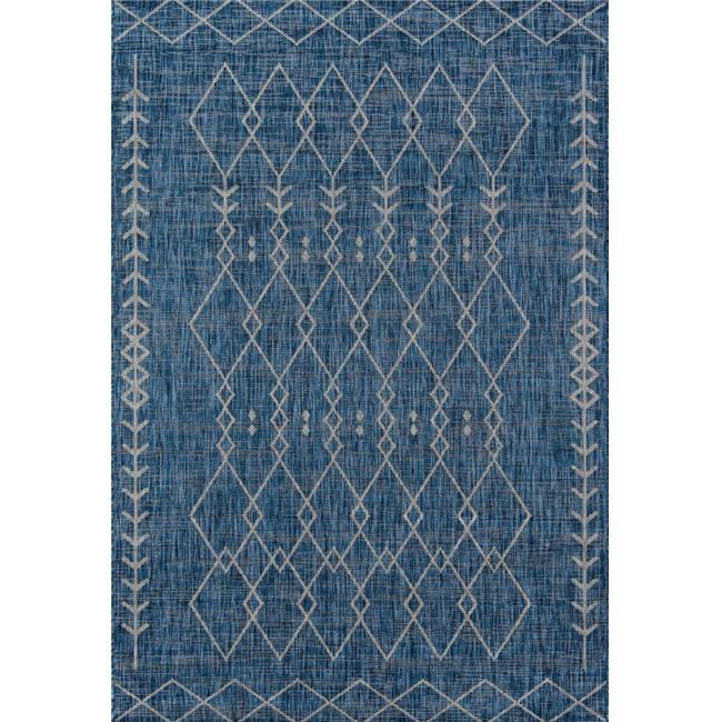 Momeni Villa Monaco Blue/Gray Indoor/Outdoor Rug