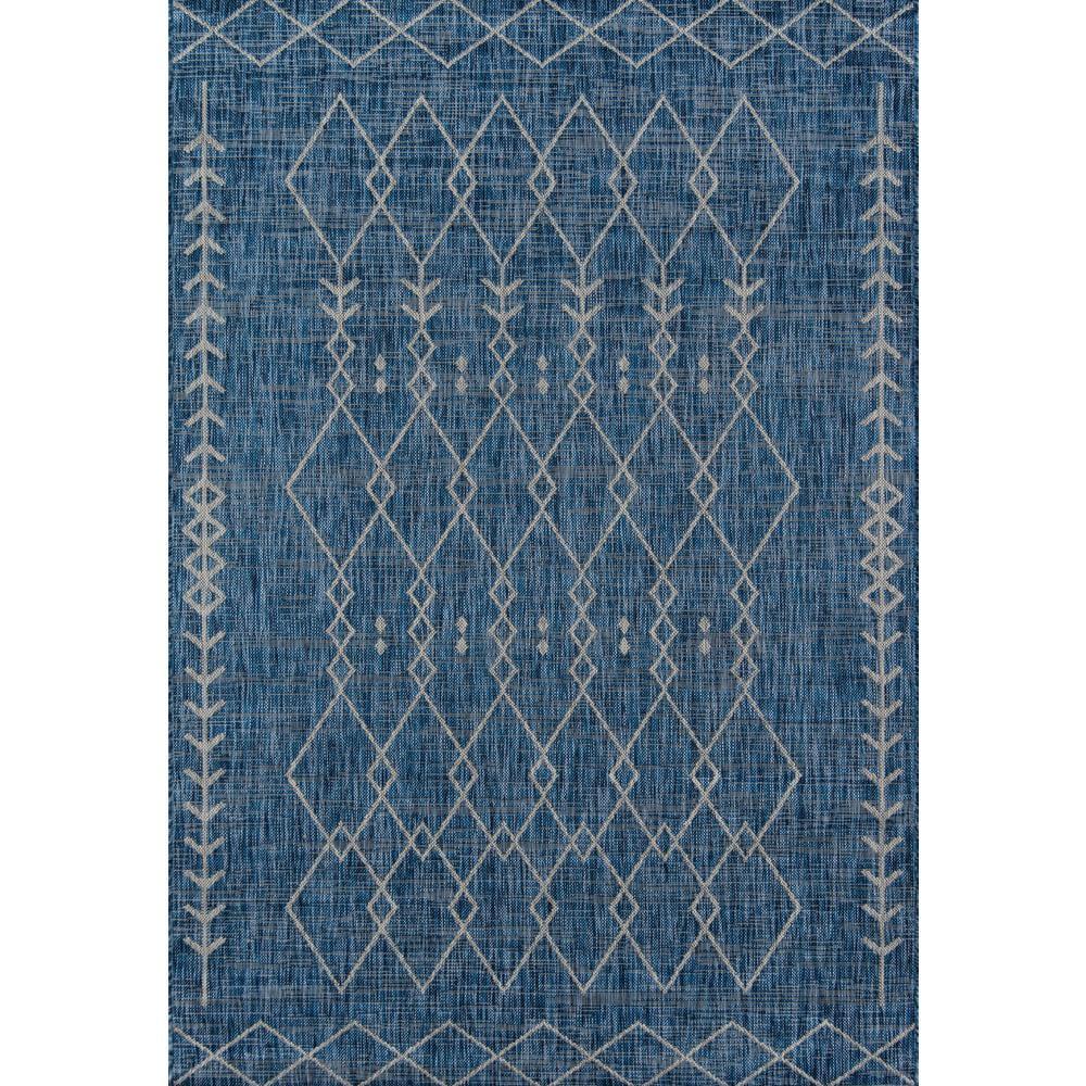 Momeni Villa Monaco Blue/Gray Indoor/Outdoor Rug