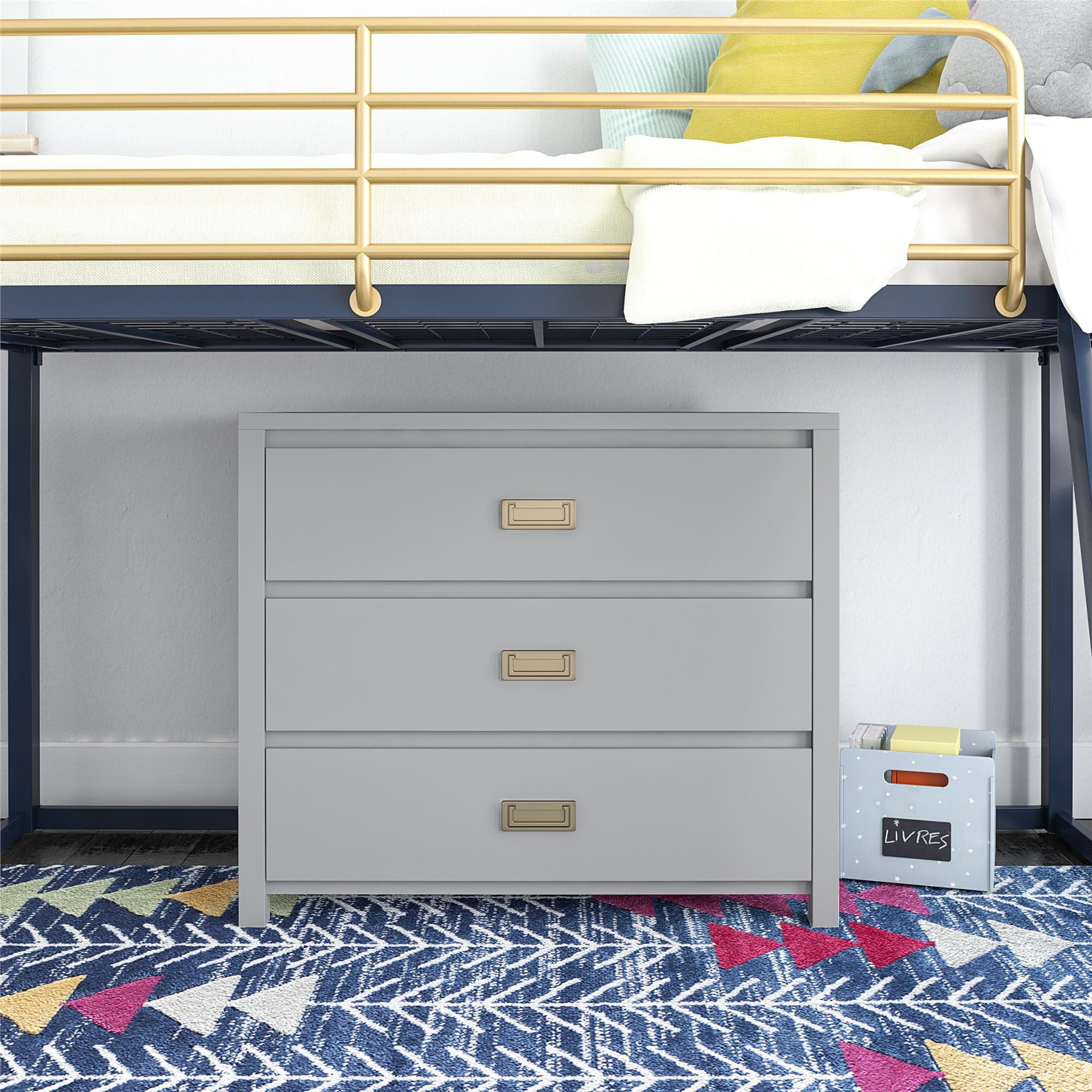 Little Seeds Monarch Hill Haven 3-Drawer Dresser - Dove Gray