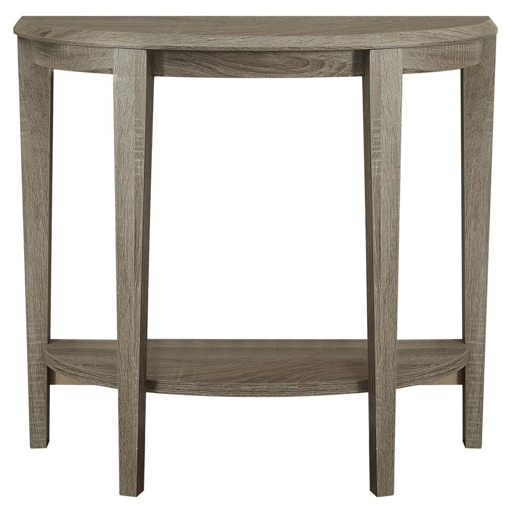 Monarch Specialties Accent Table Console Entryway Narrow Sofa Living Room Bedroom Brown Laminate Contemporary Modern