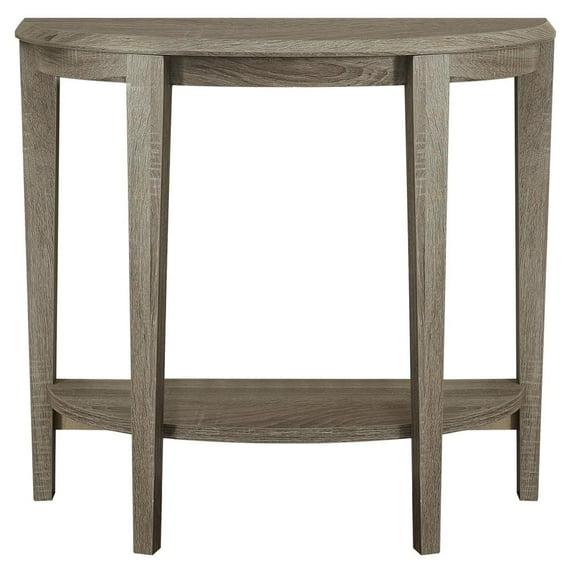Monarch Specialties Accent Table Console Entryway Narrow Sofa Living Room Bedroom Brown Laminate Contemporary Modern