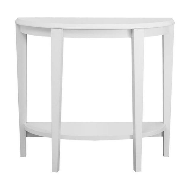 PaFagwy Console Table - Narrow Entry Table, 36” L (White)