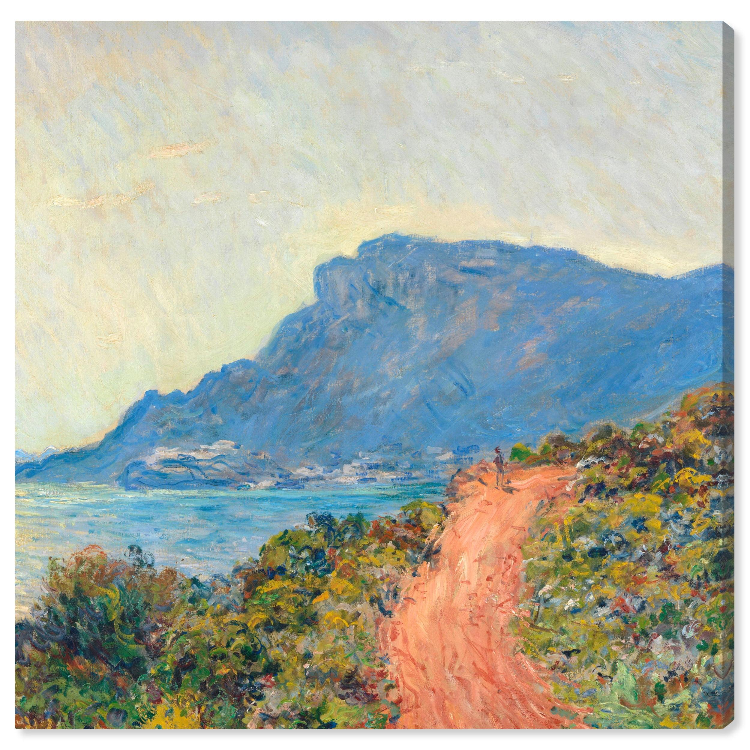 Art Remedy Monet's Monaco Coastal Wall Art by Art Remedy