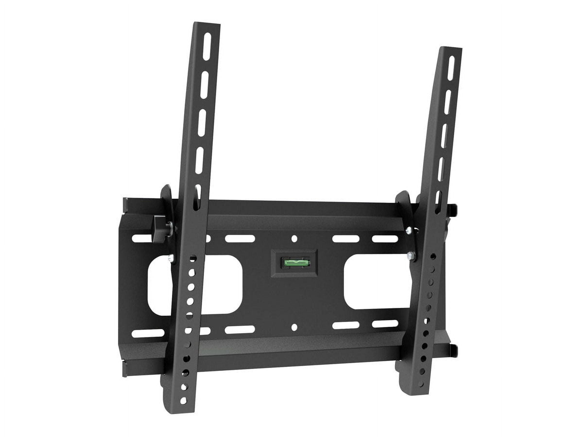 Monoprice Low Profile Tilt TV Wall Mount For 40" To 90" TVs up to 165lbs, Max VESA 600x400, Works with Concrete,